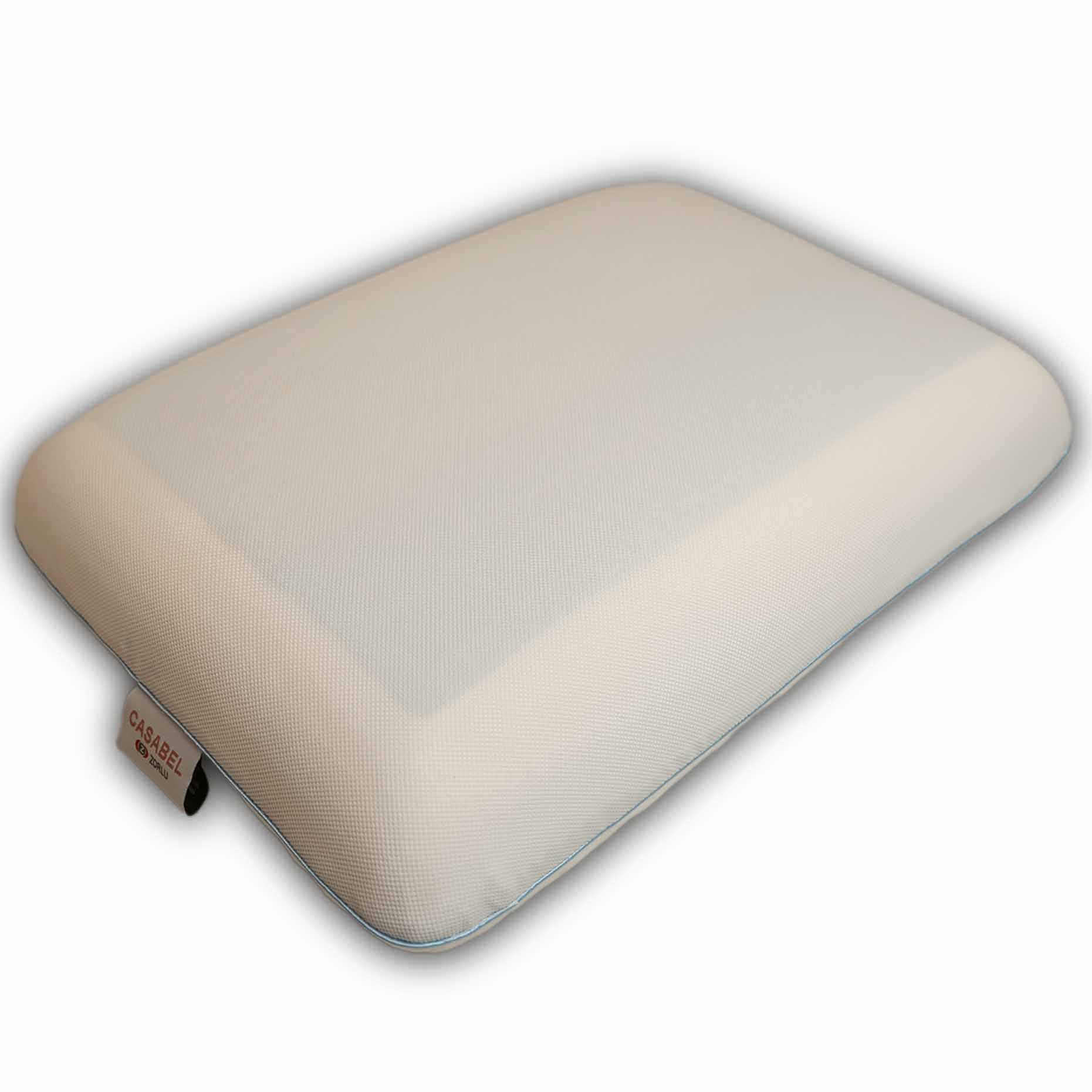 بالش مموری کولینگ ژل کازابل طرح مموری کولینگ ژل Casabel Orthopedic Cooling Gel Memory Foam Pillow