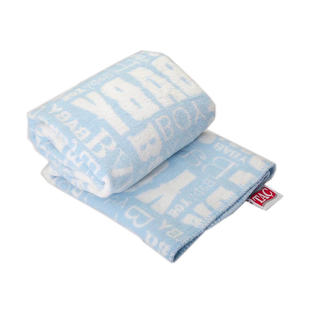 پتو کتان اکریلیک تاچ طرح نورا (بامبینو) TAC Blanket Cotton Acrylic 90X120 15905A Bambino